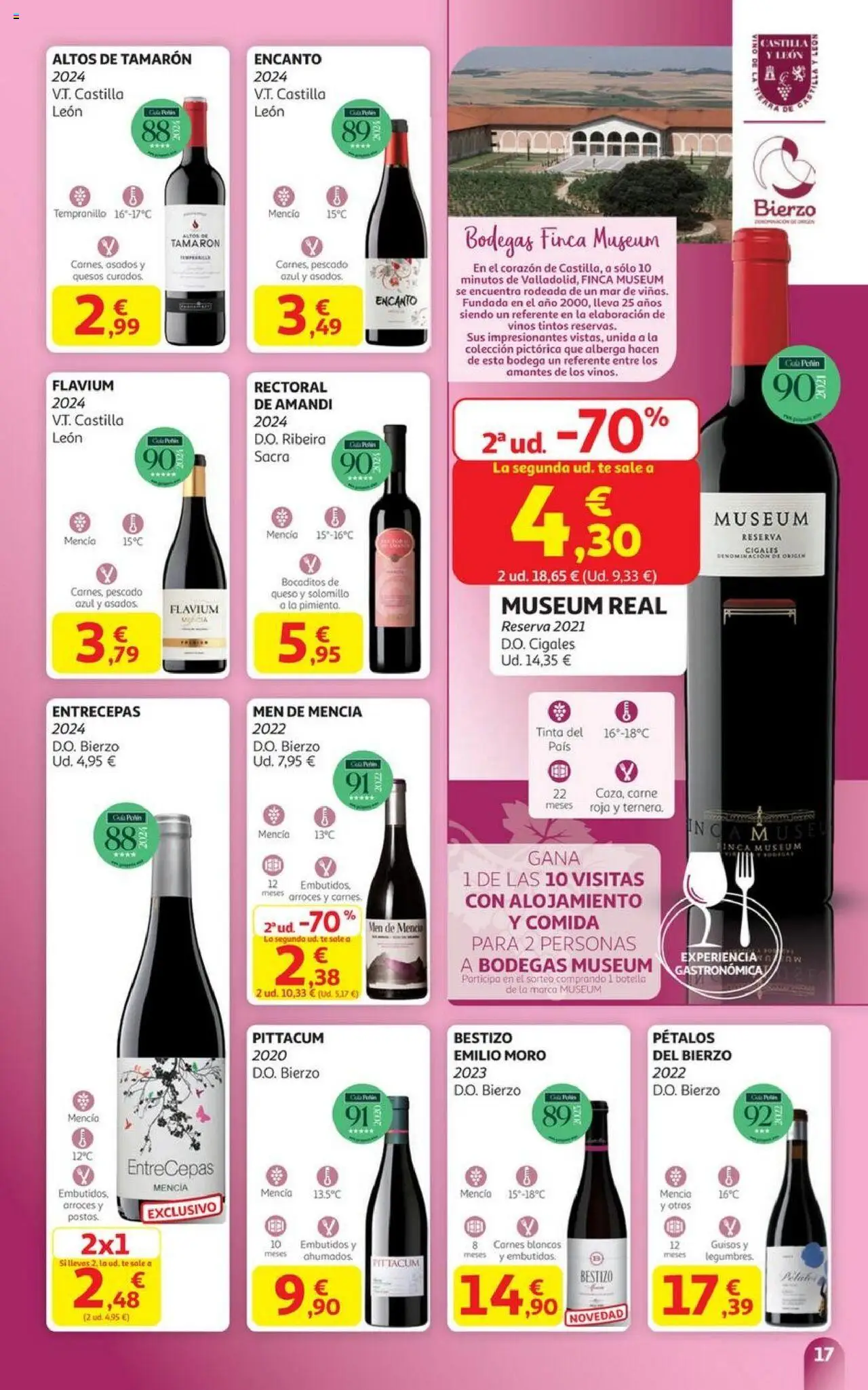 Alcampo - HG Castilla Mancha │ válido desde el 06.10.2025 | Página: 17 | Productos: Vino, Pescado, Té, Νυχτικό
