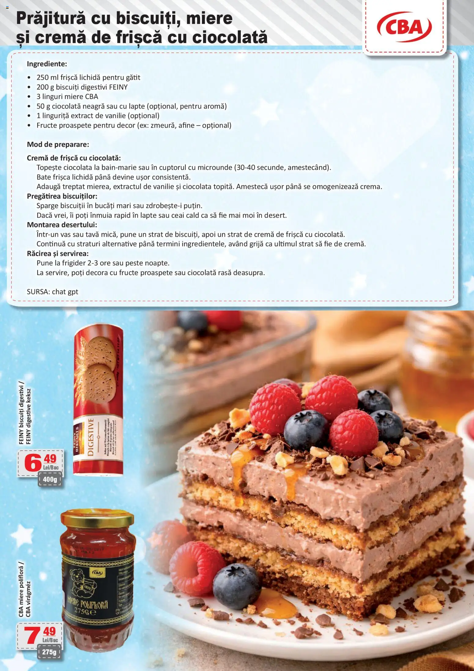 Noul catalog CBA – valabil de la 06.02.2026 | Pagină: 9 | Produse: Lapte, Cremă, Ciocolată, Frișcă
