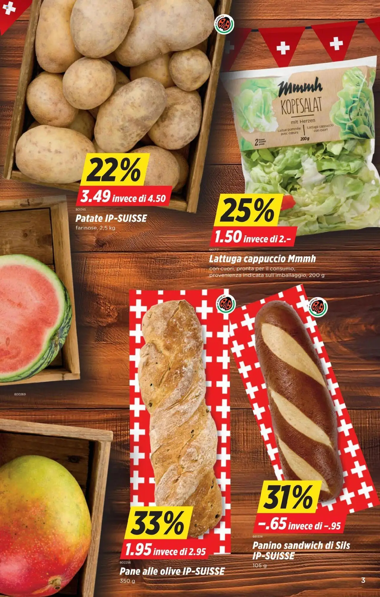 Denner Aktionen IT ab 29.07.2025 | Seite: 3 | Produkte: Pane
