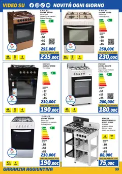 Anteprima del volantino Orizzonte Elettrodomestici catalogo valido a partire dal 01.11.2025 | Pagina: 55 | Prodotti: Video, Forno, Fornello
