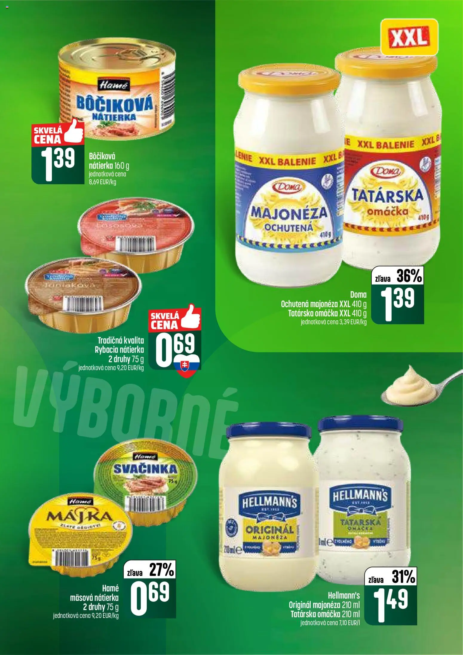 Nové COOP Jednota akcie – leták je platný od 29.01.2026 | Strana: 35 | Produkty: Tatárska omáčka, Omáčka