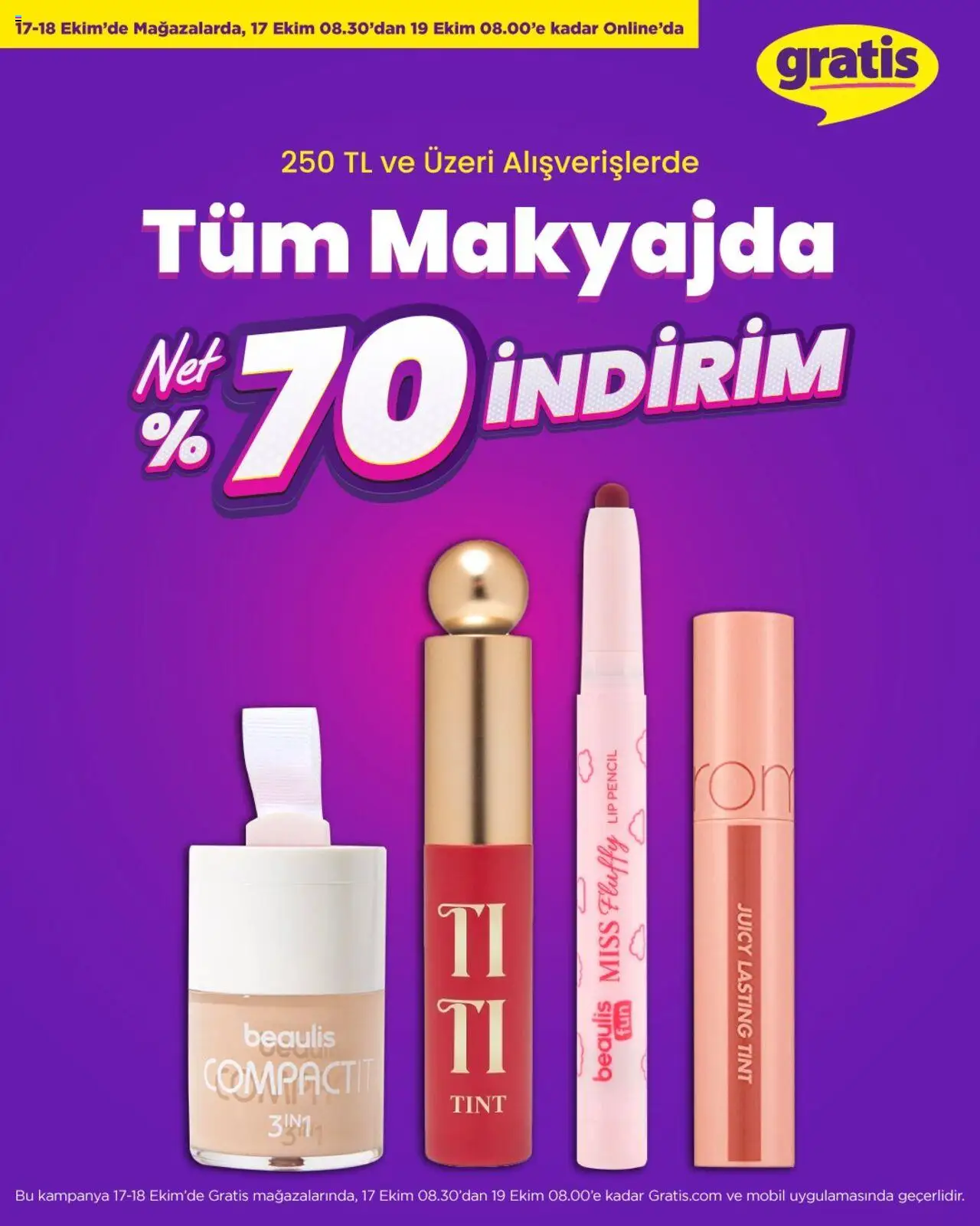 Gratis İndirim - 17.10.2025 tarihinden itibaren geçerlidir | Sayfa: 10