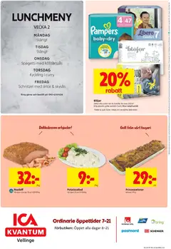 ICA Kvantum - Vellinge - Förhandsvisning av reklamblad från butik ICA Kvantum aktuell från 05.01.2026 | Sida: 10 | Produkter: Bageri, Ring, Papper, Blöjor