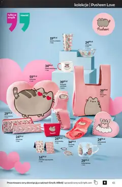 Pogląd oferty "Empik promocje" - ważna od 14.01.2026 | Strona: 61 | Produkty: Szklanka, Skarpetki, Torba, Poduszka