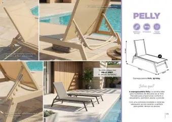 Pré-visualização Espaço Casa folheto Ar Livre 2026 válido de 07.03.2026 | Página: 179 | Produtos: Espreguiçadeira