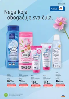 Balea badem i magnolija gel za tuširanje, gel za tuširanje 300 ml - pregled DM Drogerie kataloga - važi od 01.04.2026 | Strana: 23