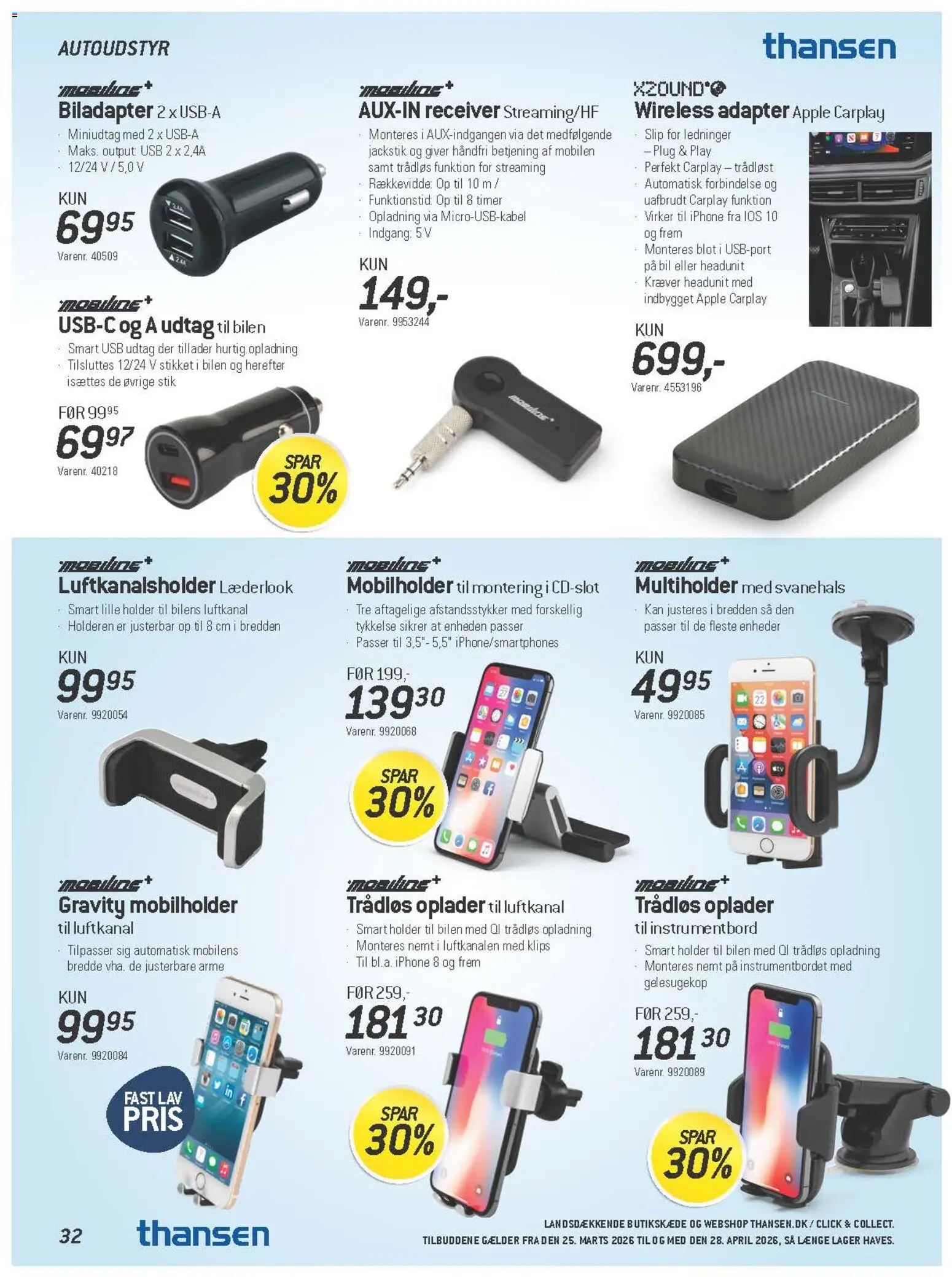 🛍️ Thansen - Tilbudsavis fra 25/03/2026 » Se eksklusive tilbud og spar penge i dag! 💰 | Danmark