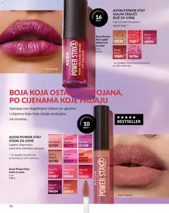 Katalog Avon - Pregled kataloga iz trgovine Avon, vrijedi od 29.12.2025 | Stranica: 20 | Proizvodi: Ruž