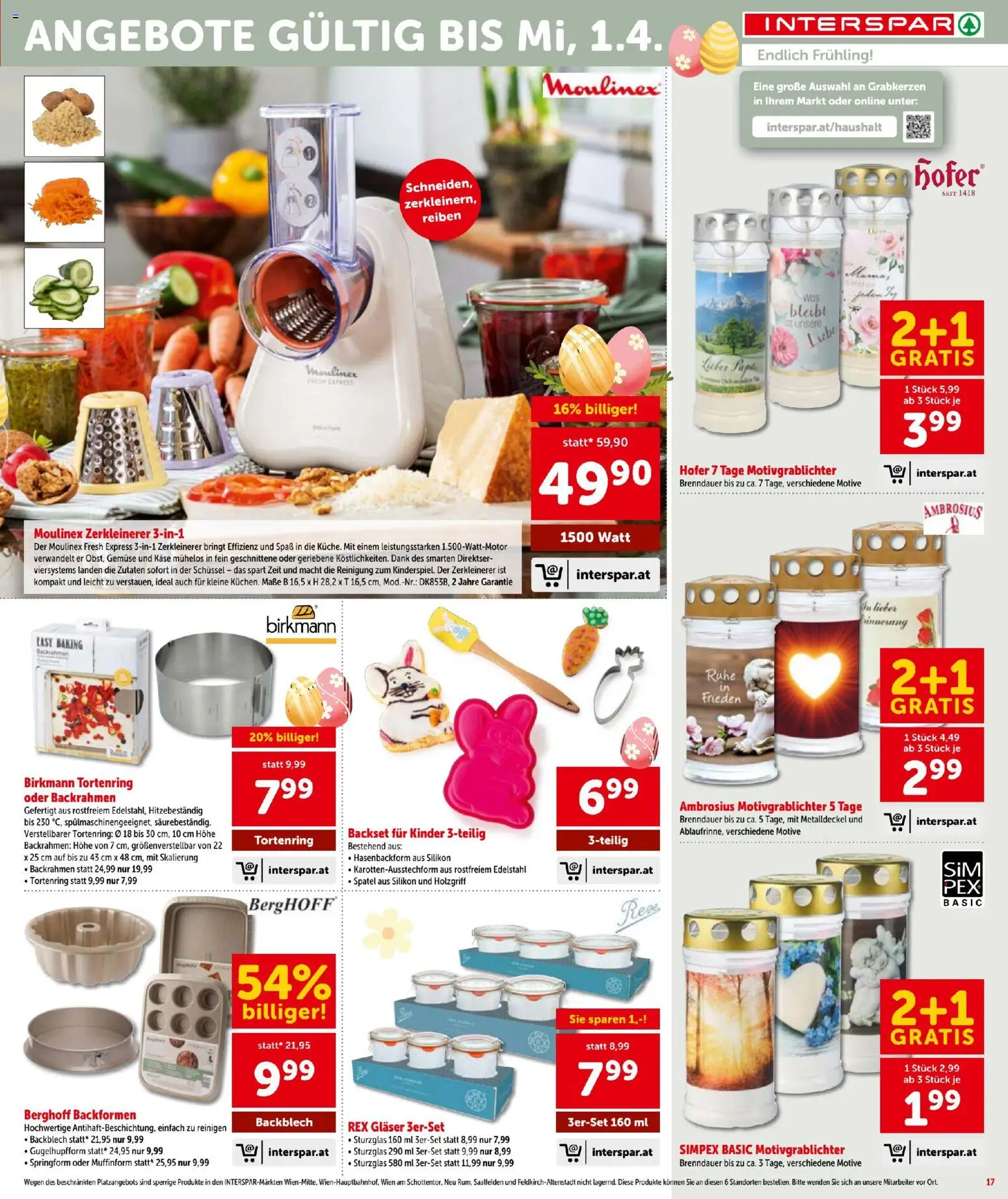 Interspar - Flugblatt gültig ab 12.03.2026 | Seite: 17 | Produkte: Marhalábszár, Gemüse, Käse