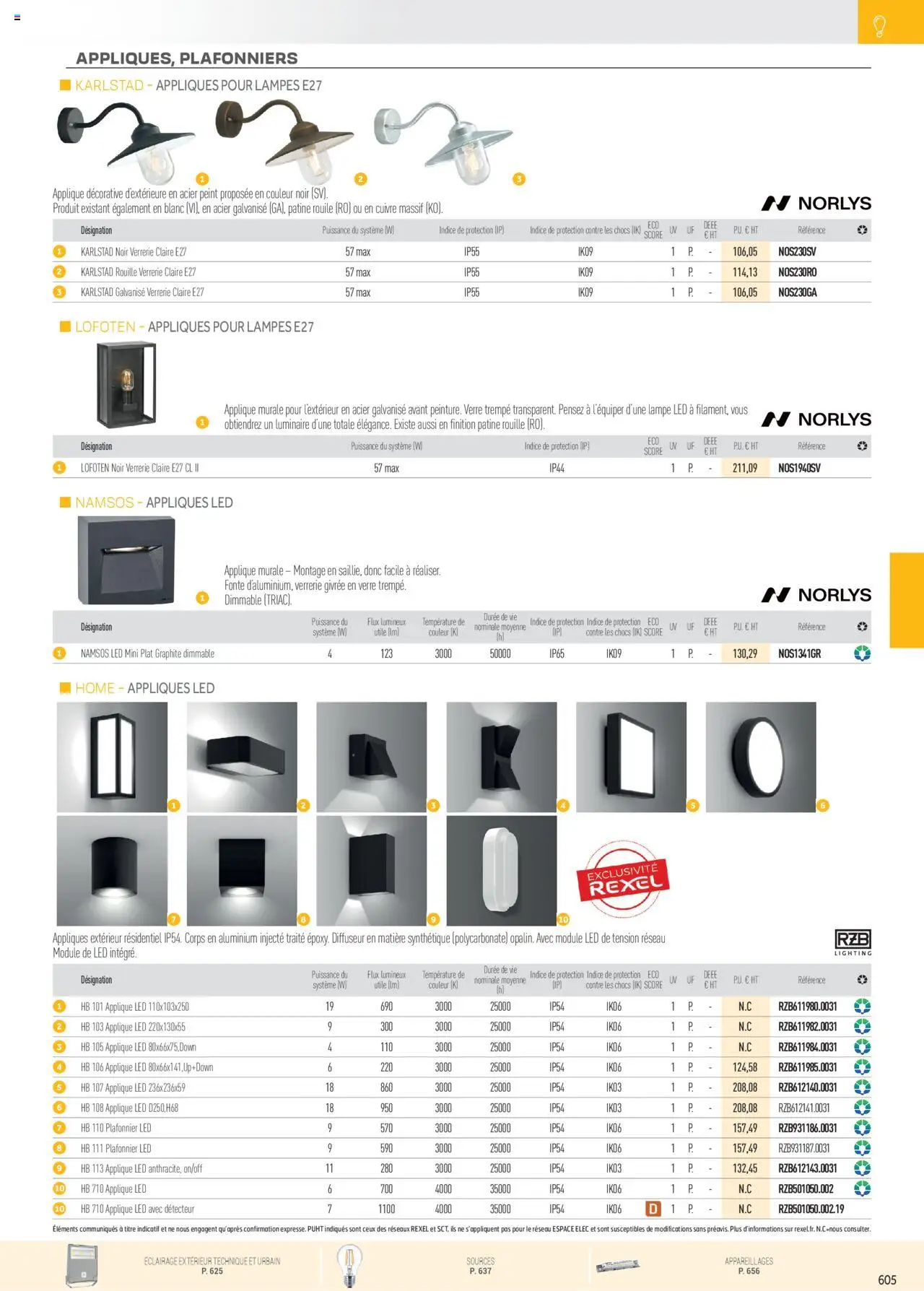  | Page: 101 | Produits: lampe LED, Plafonnier, Diffuseur, Lampe