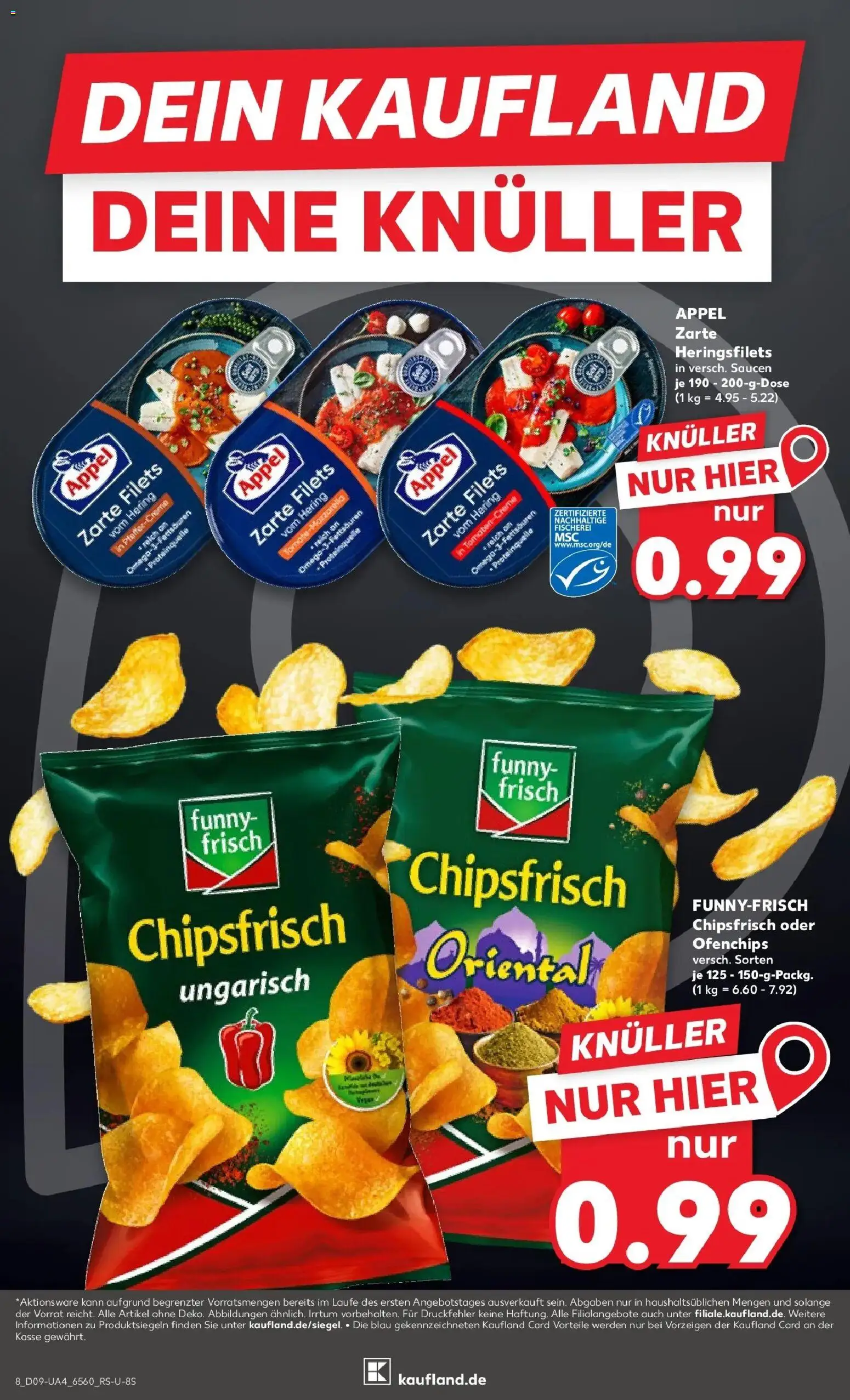 Kaufland prospekt Straelen	 – gültig ab 26.02.2026 | Seite: 8 | Produkte: Funny frisch, Tomaten, Chips