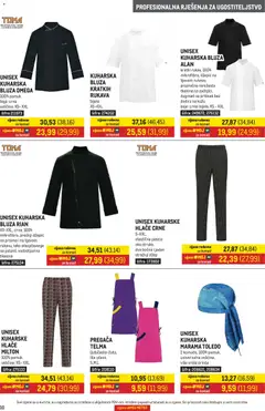 Metro - Gastro - Pregled kataloga iz trgovine Metro, vrijedi od 02.02.2026 | Stranica: 10 | Proizvodi: Bluza, Hlače