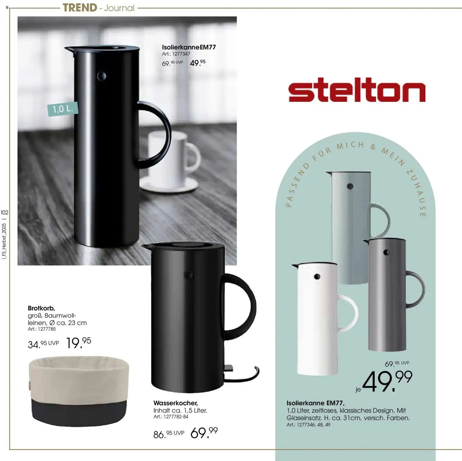 Zurbrüggen - Zurbrüggen: Raum für neue Lieblingsstücke – gültig ab 19.10.2025 | Seite: 102