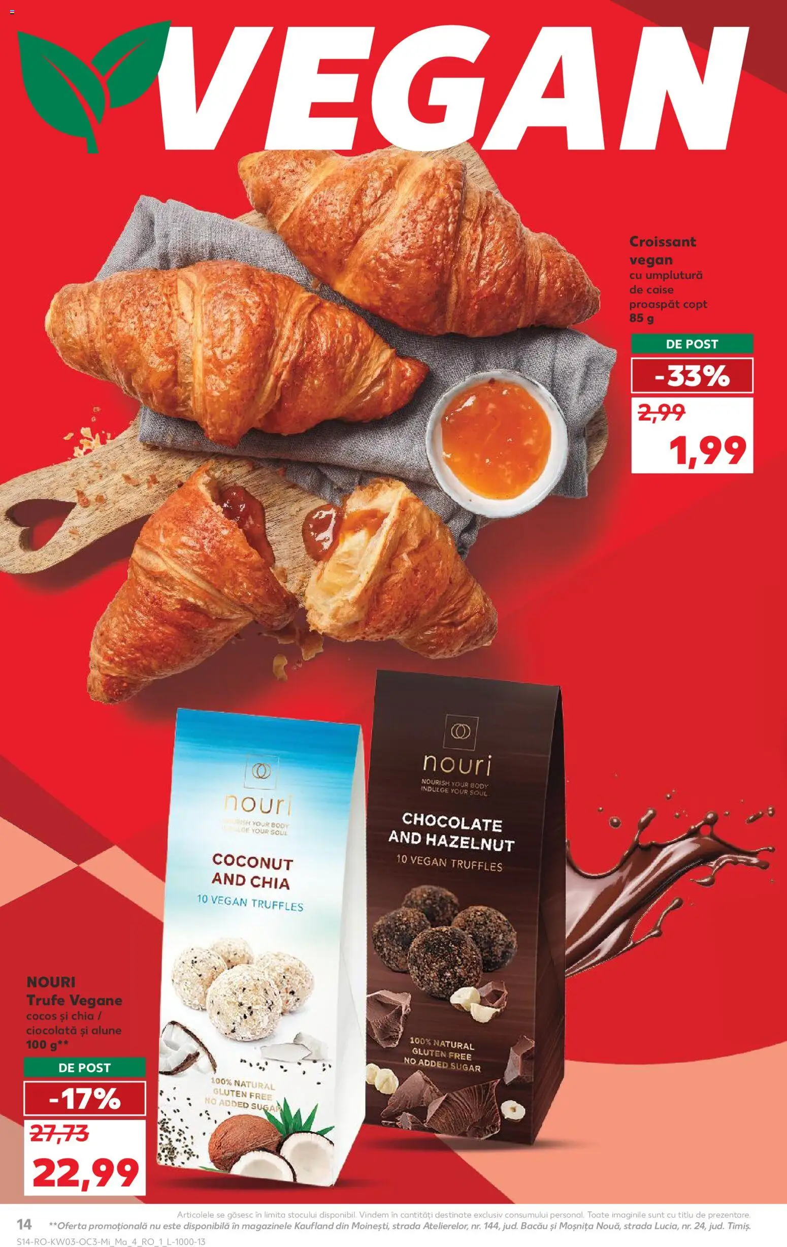 Noul catalog Kaufland – valabil de la 14.01.2026 | Pagină: 14 | Produse: Body, Alune, Ciocolată, Ahtapot
