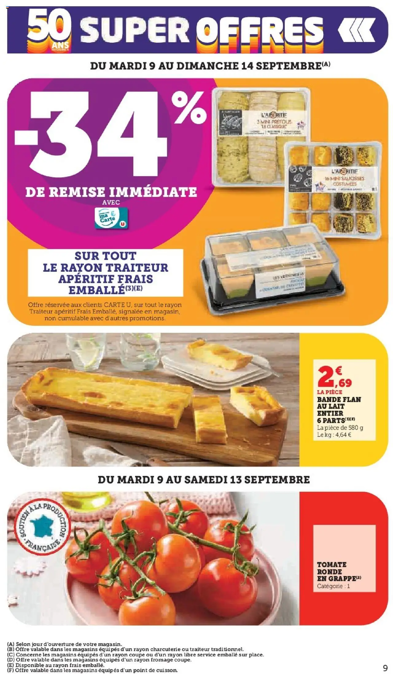  | Page: 9 | Produits: Lait entier, Lait, Fromage