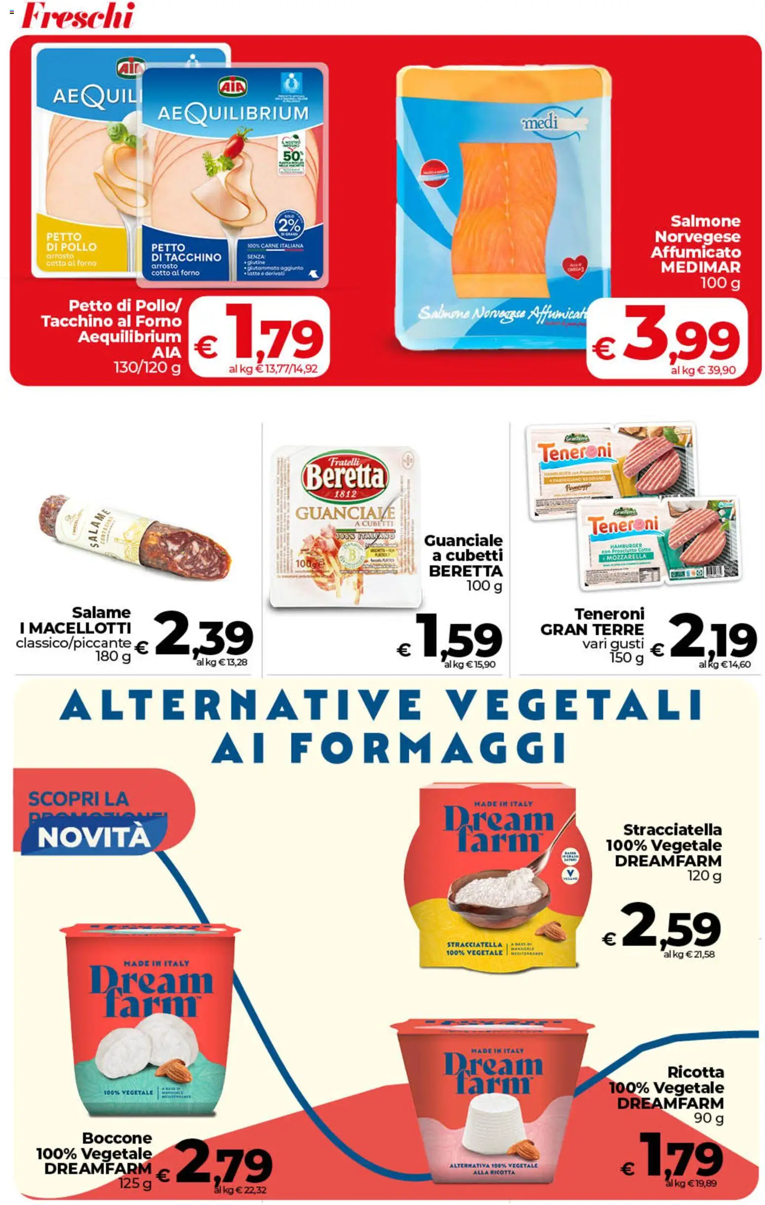 Volantino COOP del 07.04.2026 | Pagina: 17 | Prodotti: Salame, Pollo, Mozzarella, Stracciatella