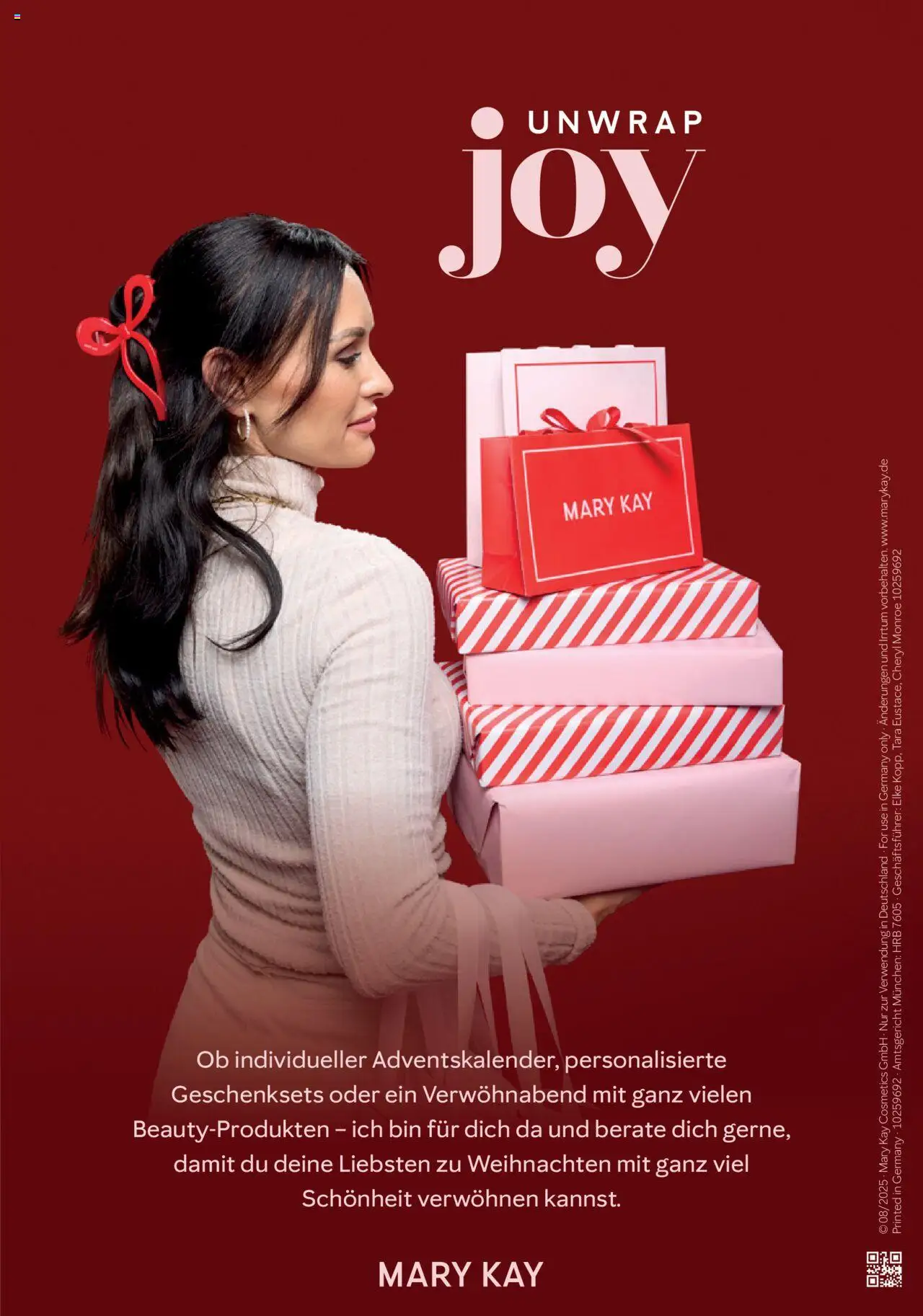 Mary Kay  Weihnachtsbroschüre – gültig ab 30.09.2025 | Seite: 8