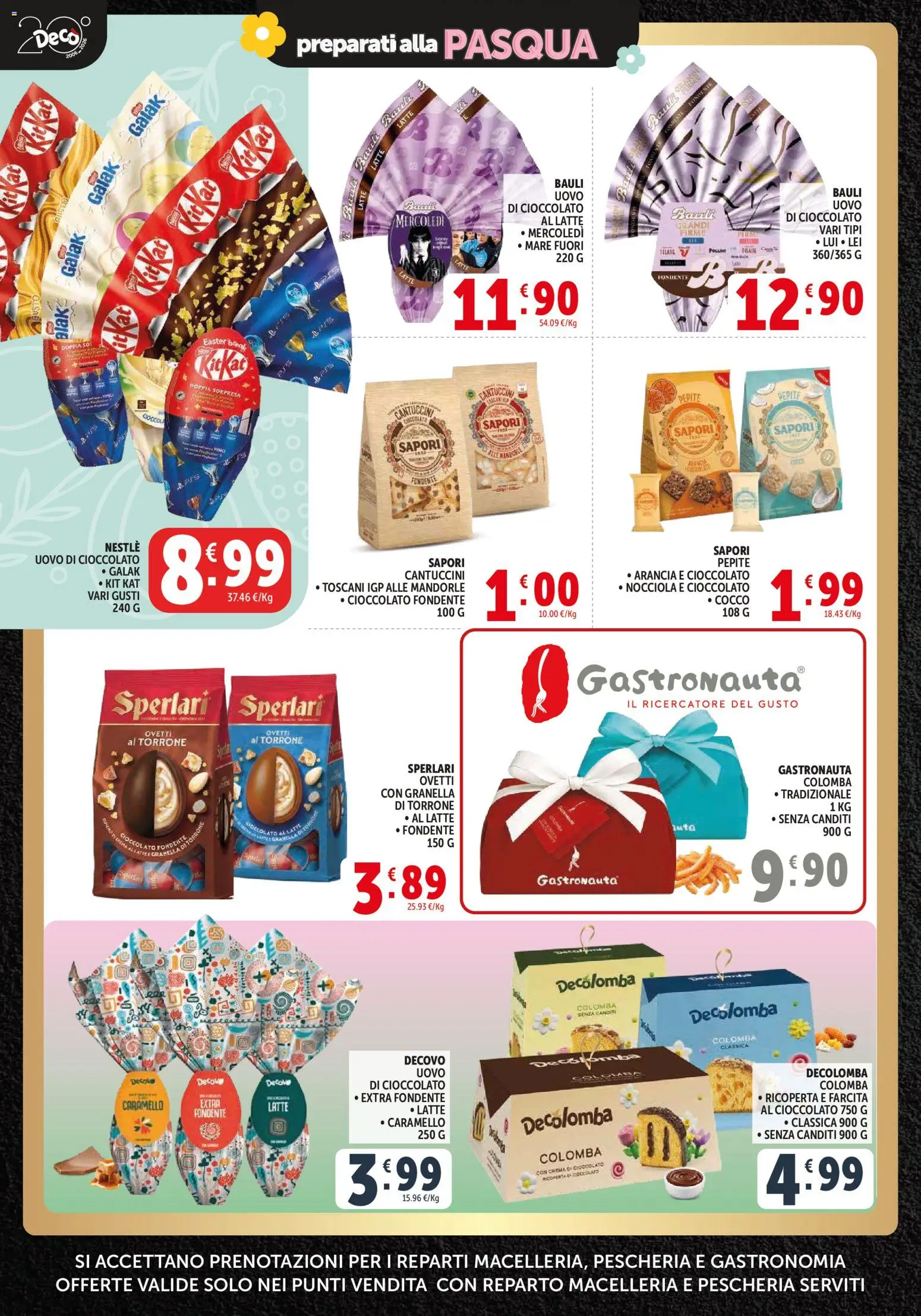 Volantino Decò del 17.03.2026 | Pagina: 2 | Prodotti: Crema, Cioccolato, Latte, Cocco