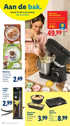 Lidl folder - Magazine - Voorbeeld van een folder van Lidl, geldig van 05.03.2026 | Pagina: 20 | Producten: Bourbon, Pan, Pavilon, Ring