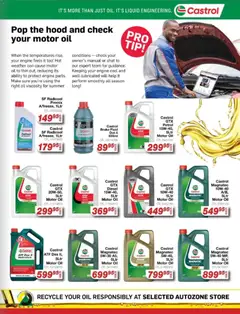 AutoZone specials catalogue – valid from 23.01.2026 | Page: 35 | Products: Hood, Oil