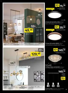 XXXL Lesnina katalog akcije – veljaven od 17.11.2025 | Stran: 23 | Izdelki: Svetilka