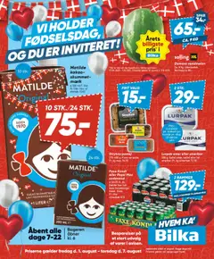 Eksempel på tilbudsavis Bilka - Tilbudsavis fra butik Bilka gyldig fra 01.08.2025