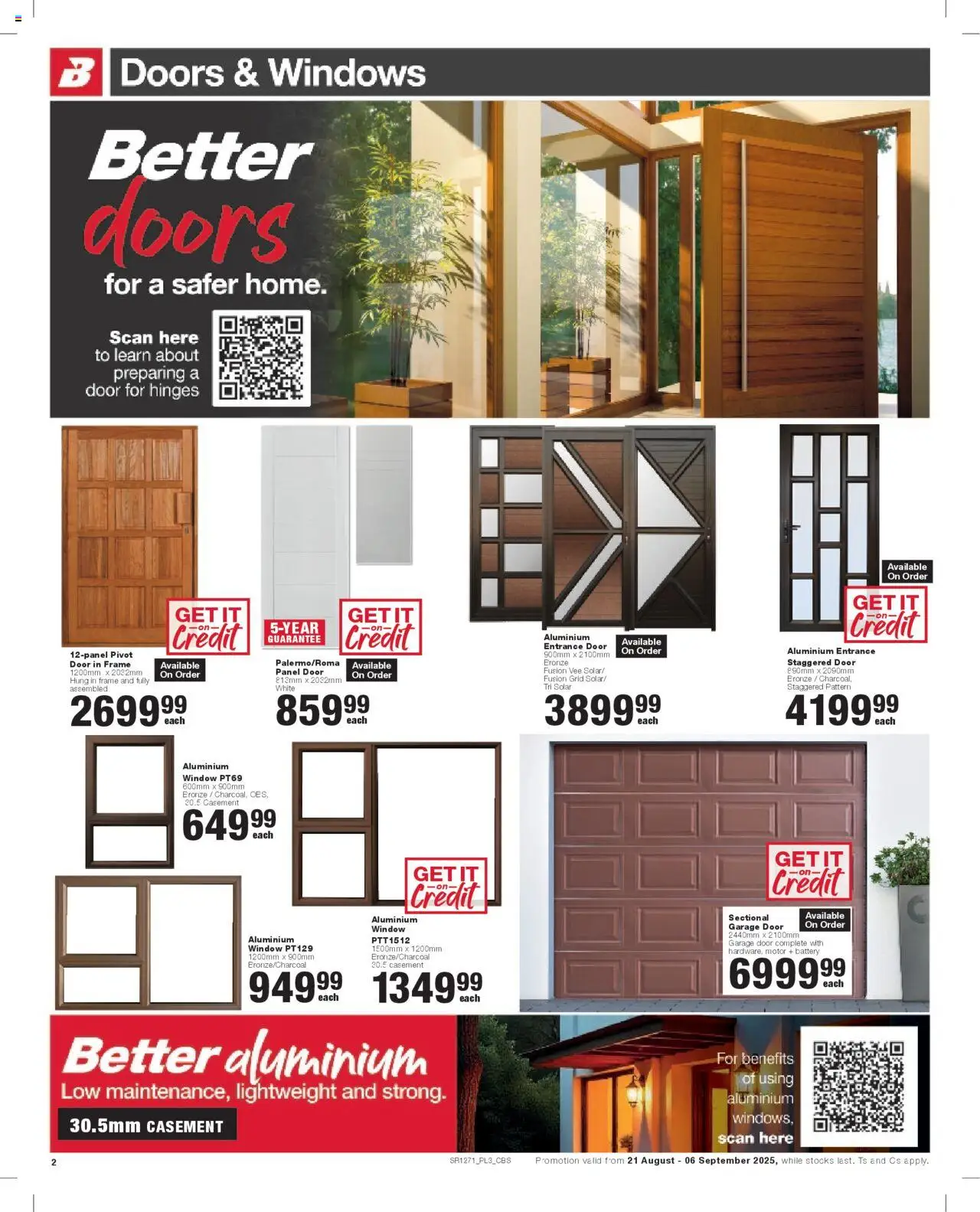 Build It - Gauteng - Weekly Specials │ valid from 21.08.2025 | Page: 2 | Products: Frame, Battery