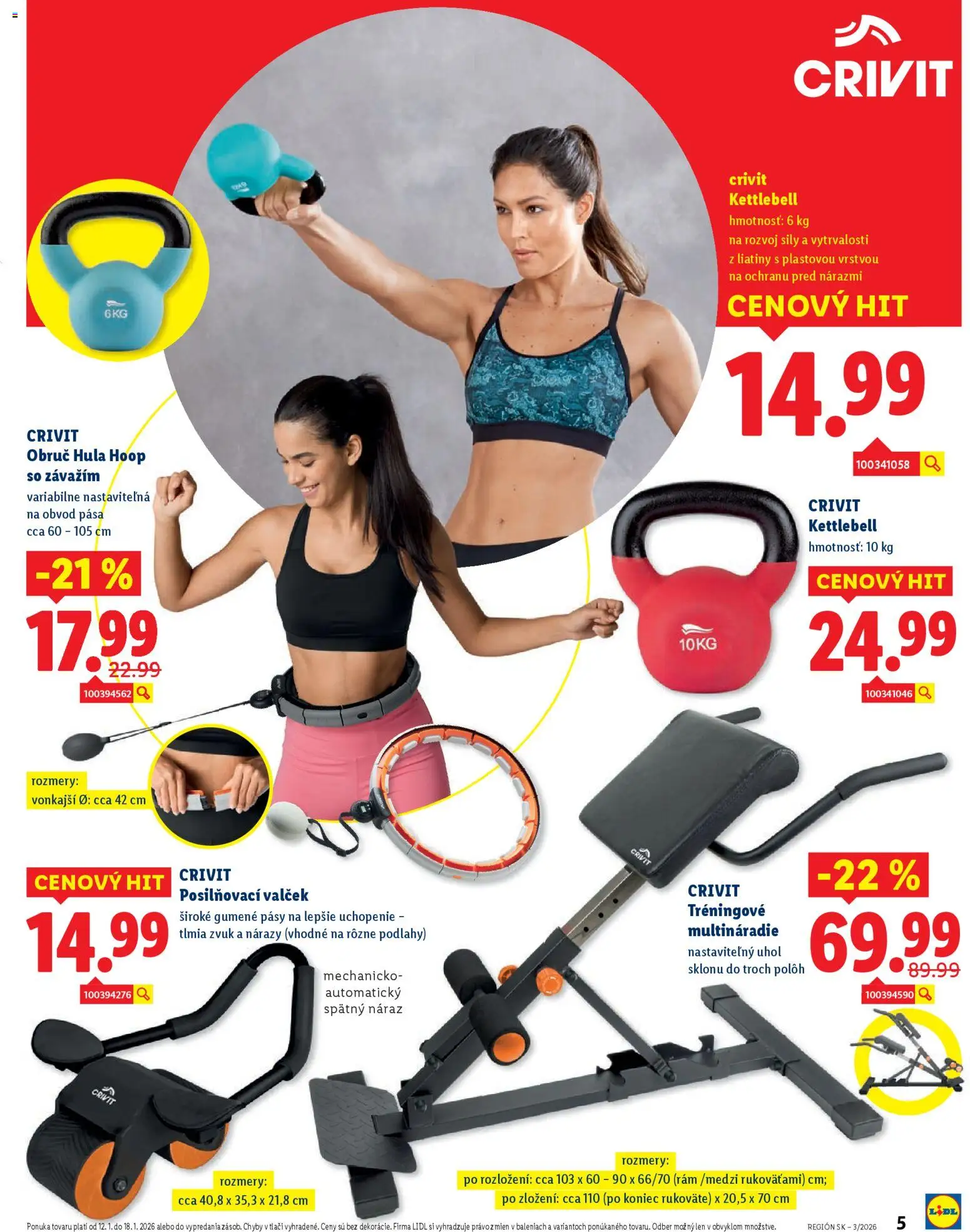 Nové Lidl akcie – leták je platný od 12.01.2026 | Strana: 5 | Produkty: Rám