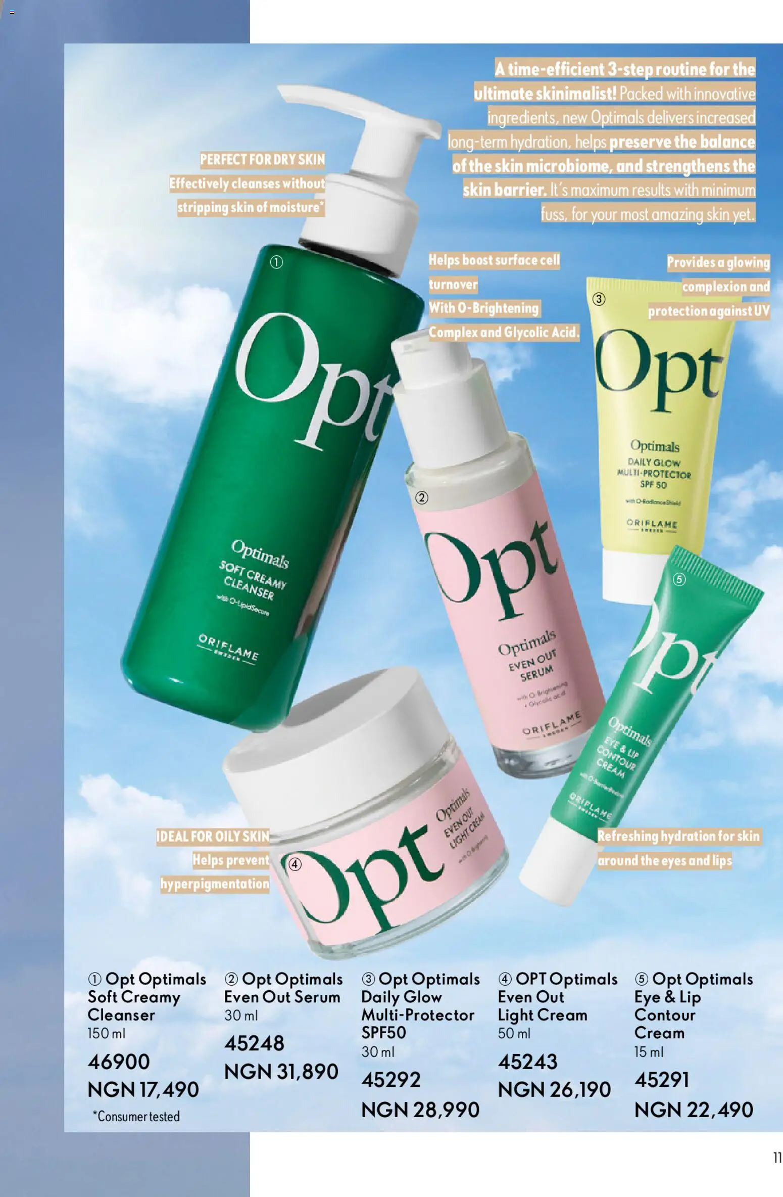 Oriflame Catalogue 2/2026 valid from 01.04.2026 | Page: 11 | Products: Cream