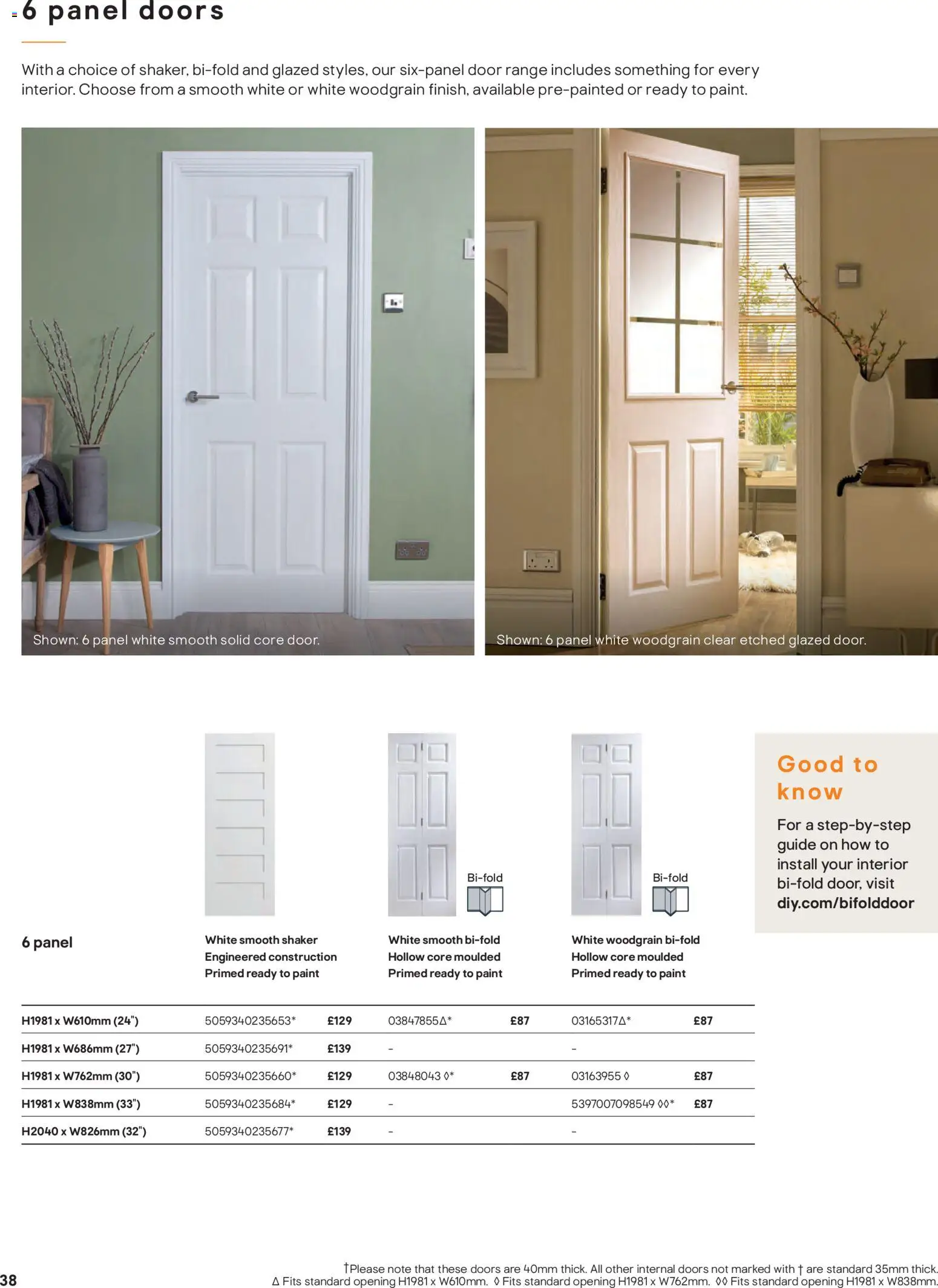 {H1} | Page: 38 | Products: Door, Paint, Doors