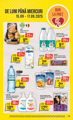 Noul catalog Mega Image – valabil de la 11.09.2025 | Pagină: 23 | Produse: Vopsea, Săpun, Ceai, Cartofi