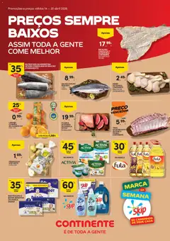 Pré-visualização Continente folheto válido de 14.04.2026