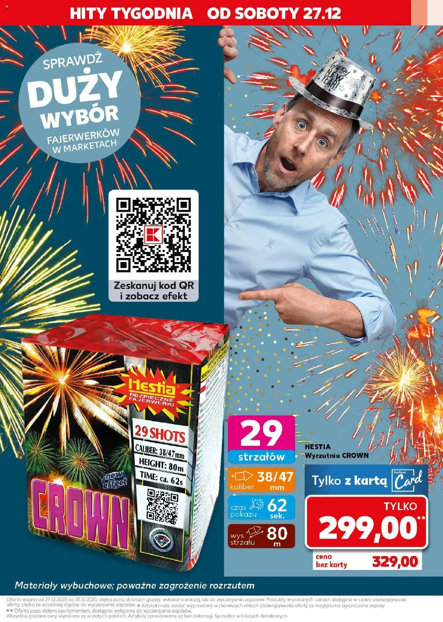 Kaufland gazetka - Mega okazje od 27.12.2025 | Strona: 3 | Produkty: Karta, Wyrzutnia