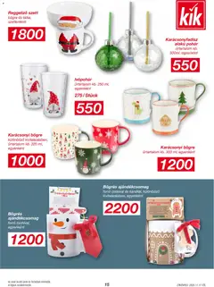 Kik Black Friday - amely érvényes a következő dátumtól: 17.11.2025 | Oldal: 15 | Termékek: Bögre, Karácsonyfadísz, Pohár