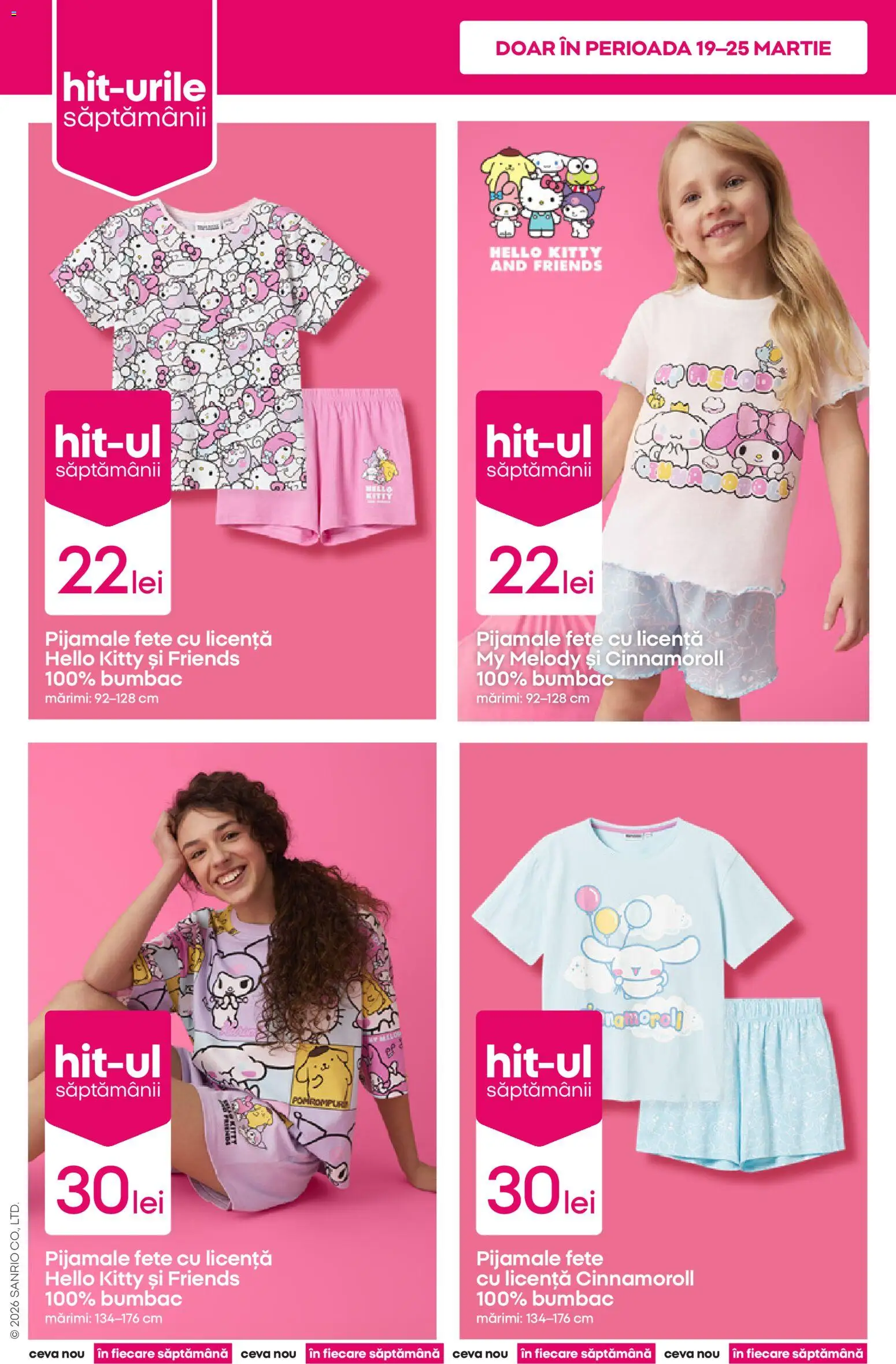 Noul catalog Pepco – valabil de la 19.03.2026 | Pagină: 4 | Produse: Pijamale