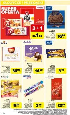 Carrefour Gazetka od 28.07.2025 | Strona: 28 | Produkty: Słodycze, Merci, Baton, Pizza