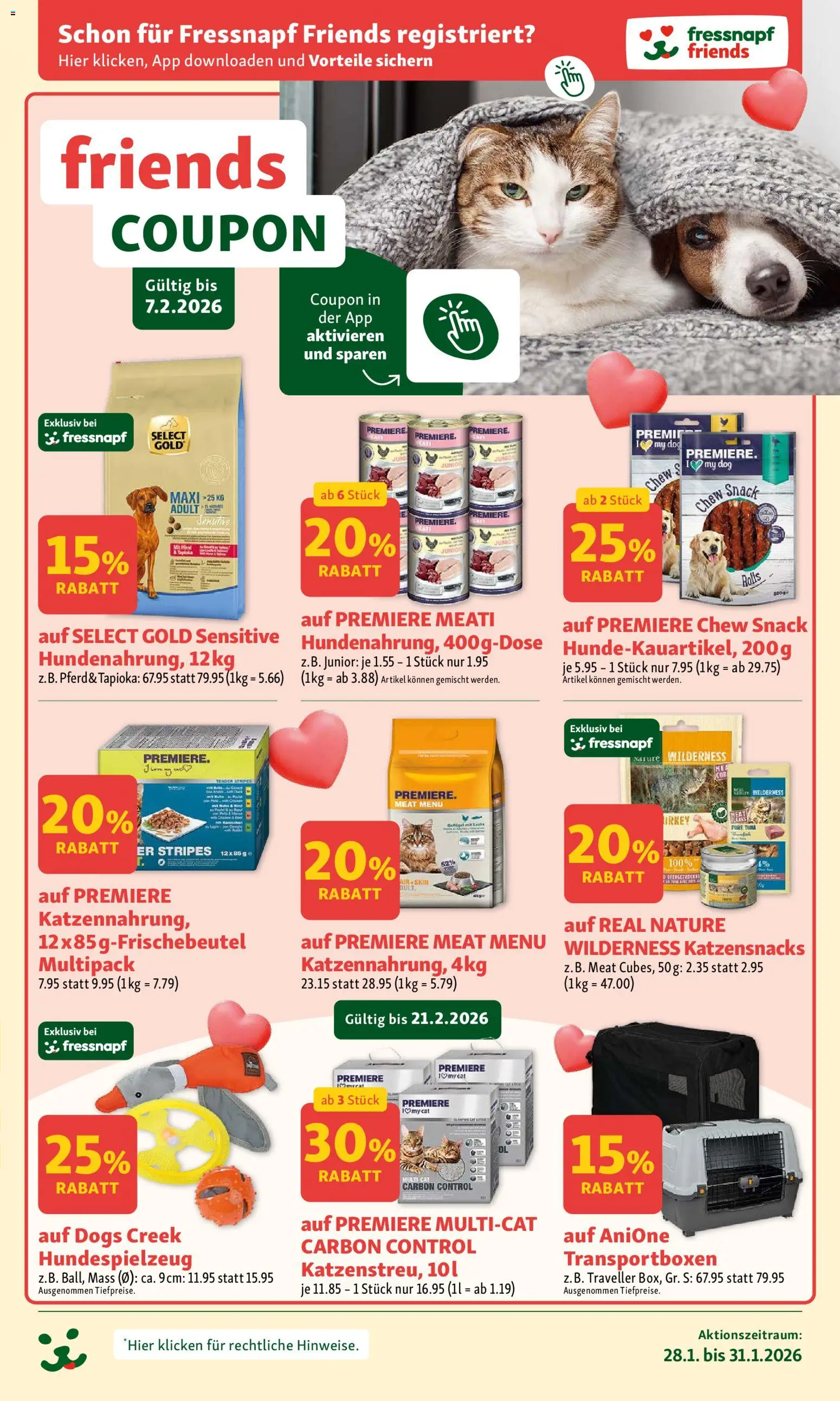 Fressnapf Aktionen – gültig ab 28.01.2026 | Seite: 7