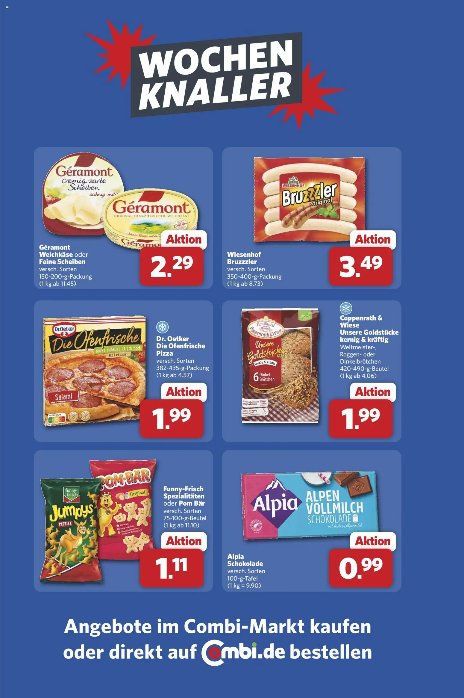 Combi Wochenknaller – gültig ab 21.03.2026 | Seite: 1
