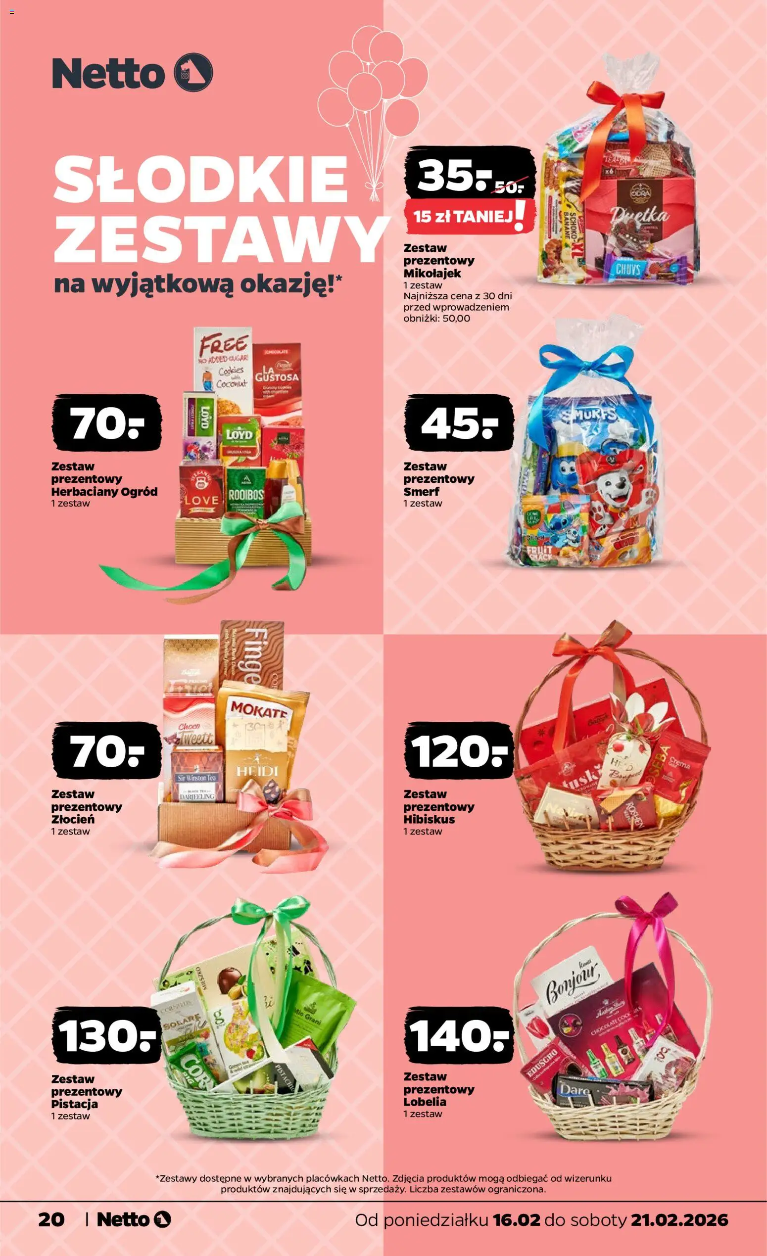 Netto gazetka - Spożywcza od 16.02.2026 | Strona: 20