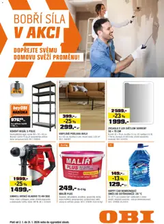 Náhled letáku OBI leták - Bobří síla v akci od 02.01.2026