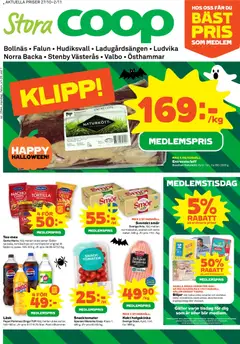 Stora Coop - Bollnäs - Förhandsvisning av reklamblad från butik Stora Coop aktuell från 27.10.2025
