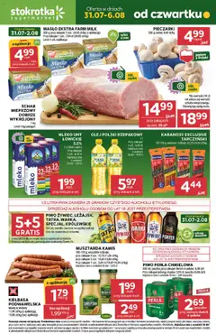 Pogląd oferty "Stokrotka Gazetka" - ważna od 31.07.2025