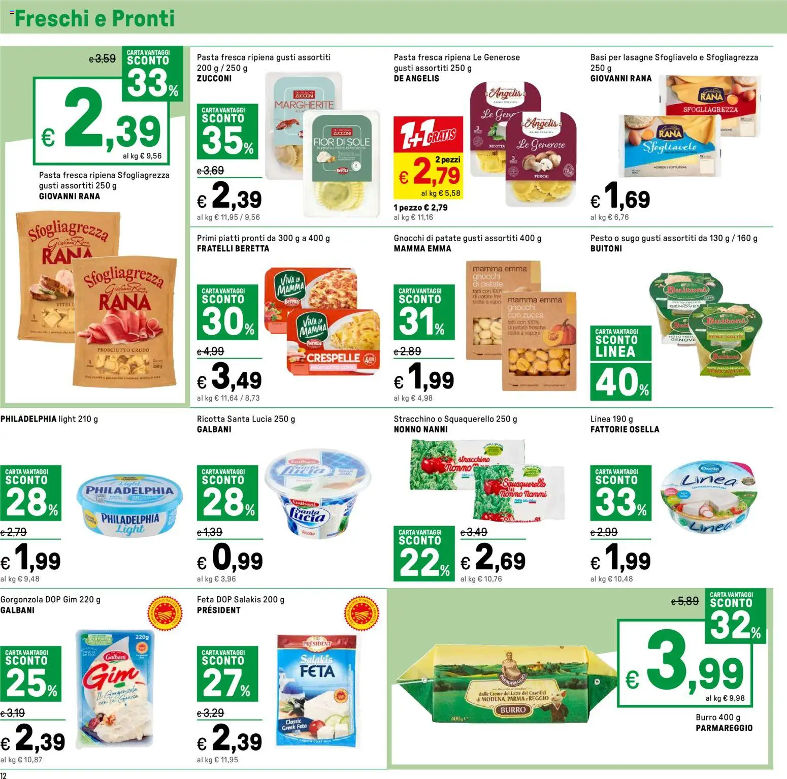 Volantino Iper del 14.11.2025 | Pagina: 12 | Prodotti: Patate, Prosciutto, Gnocchi, Gorgonzola