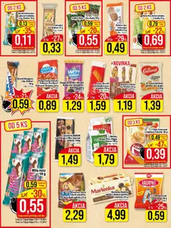 Klas leták │ platný od 21.07.2025 | Strana: 10 | Produkty: Croissant, Marlenka, Mila