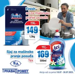 Trnava Promet Akcija Finish i Tex - pregled Trnava Promet kataloga - važi od 10.07.2025