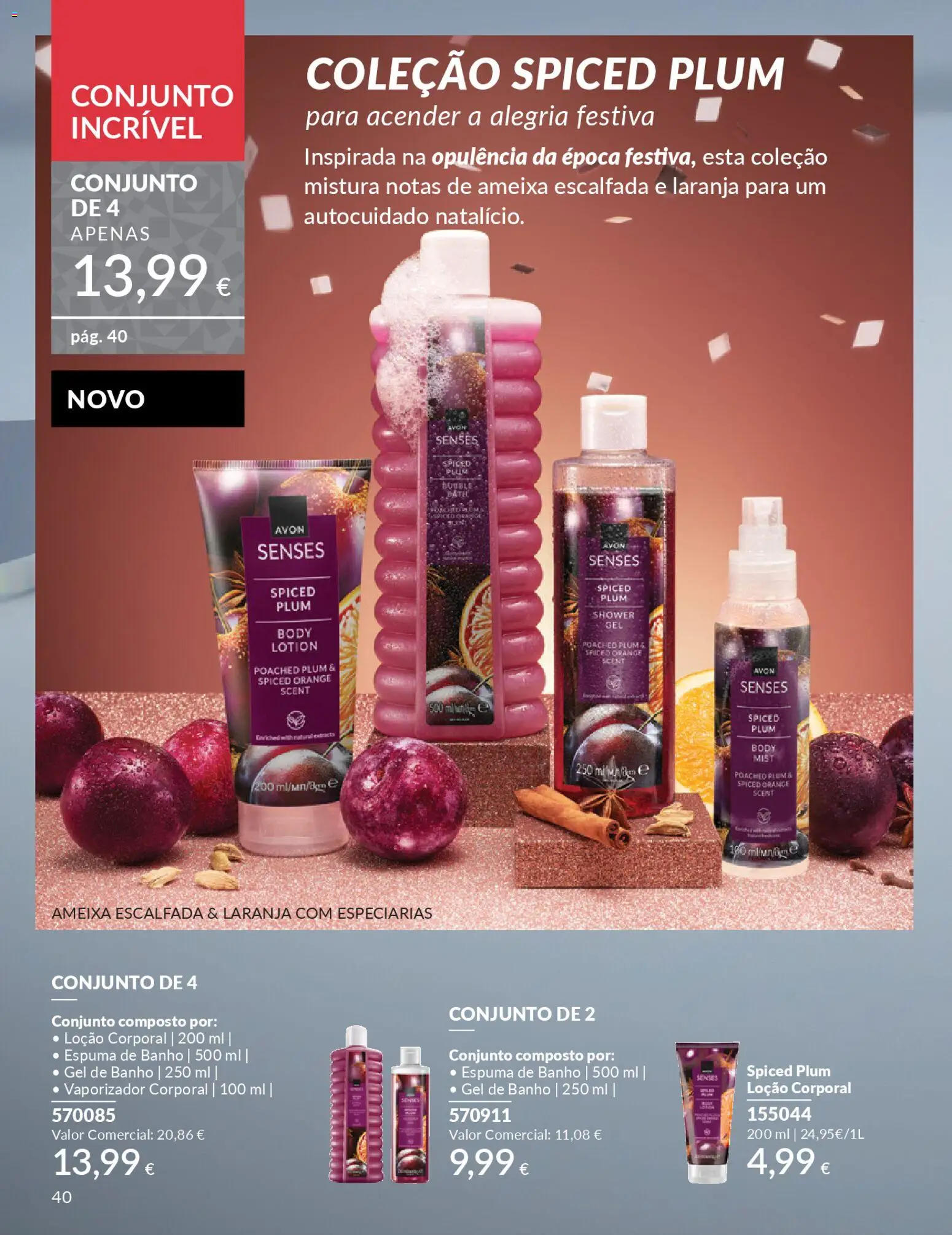 Catálogo Avon Campanha 11 Black Friday │ válido de 01.11.2025 | Página: 40 | Produtos: Gel de banho, Espuma de banho, Banho