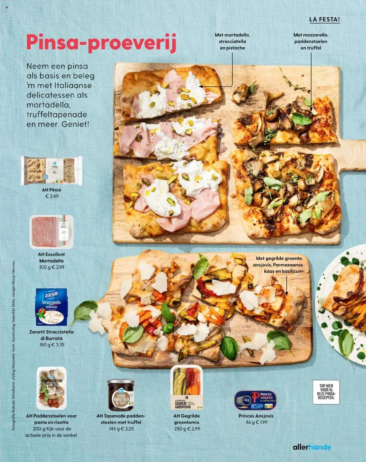 | Pagina: 49 | Producten: Kaas, Pasta, Tortazsele, La