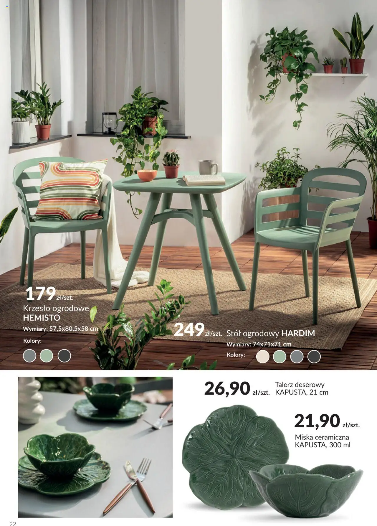 Salony Agata Gazetka - Ogród od 26.05.2025 | Strona: 22 | Produkty: Stół, Krzesło, Krzesło ogrodowe, Stół ogrodowy