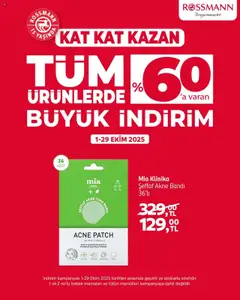 01.10.2025 tarihinden itibaren geçerli olan Rossmann kataloğu önizlemesi | Sayfa: 5