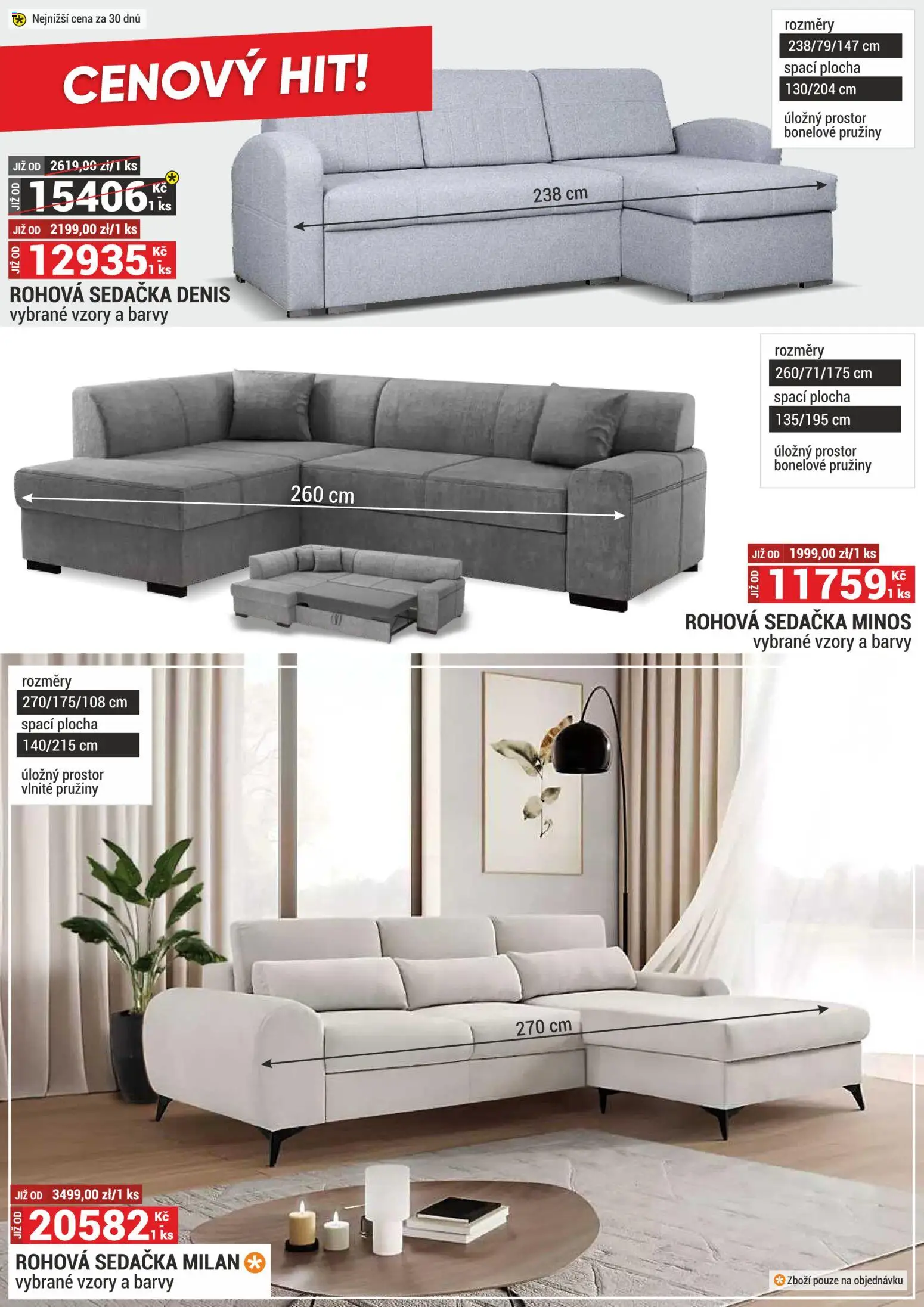 Merkury Market leták od 01.12.2025 | Strana: 10 | Produkty: Sedačka, Barvy